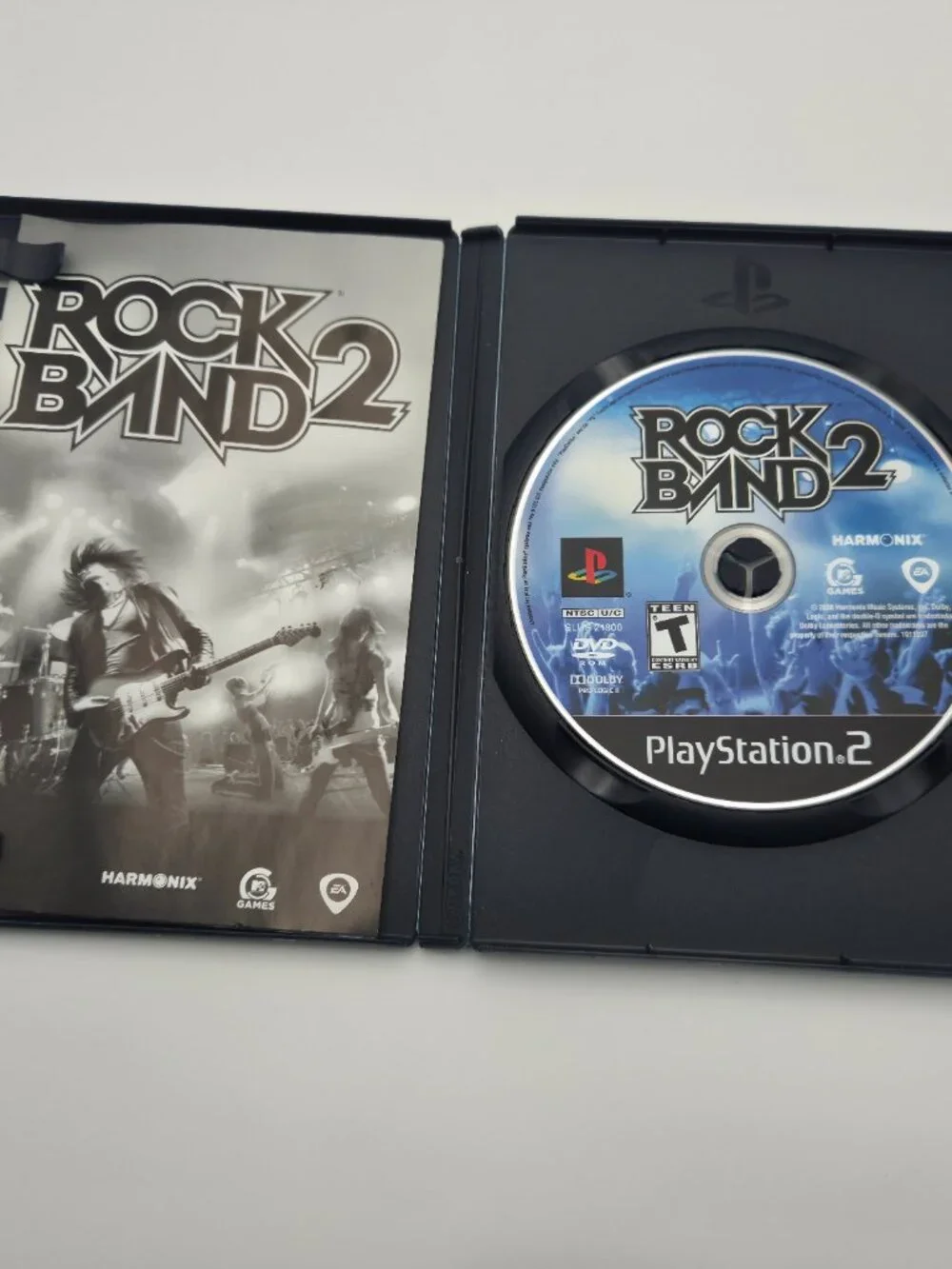 Rock Band & Rock Band 2 – PlayStation 2 PS2 – Complete In Box